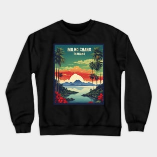 Mu Ko Chang Thailand Vintage Retro Travel Tourism Crewneck Sweatshirt